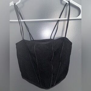 Urban Outfitters Black Crop
